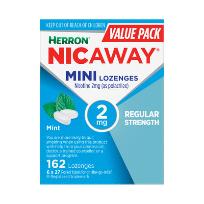 Herron Nicaway Mini Lozenges 2mg - 162 pack