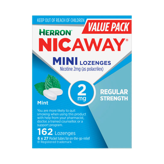 Herron Nicaway Mini Lozenges 2mg - 162 pack