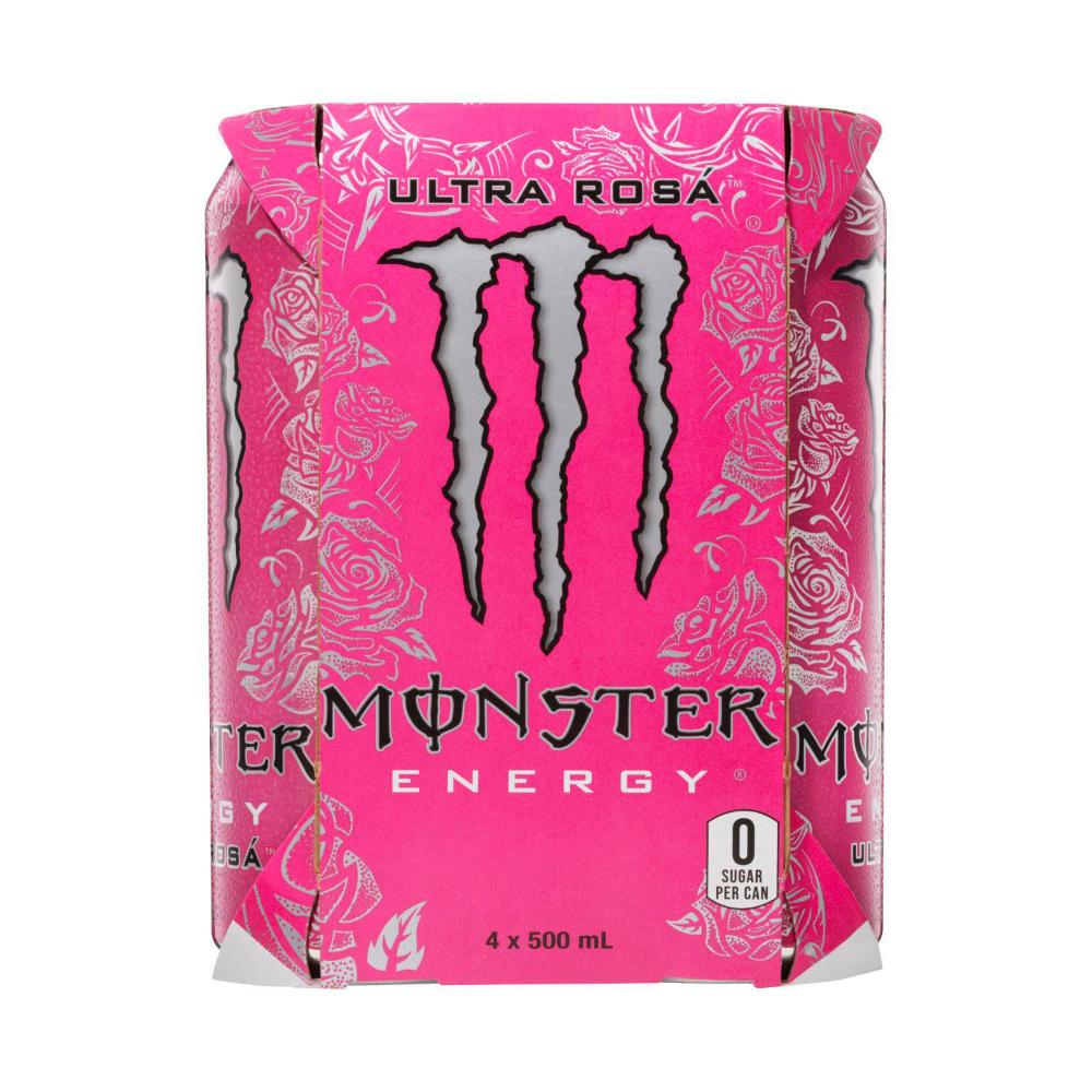 Monster Ultra Rosa Multipack Cans 4 x 500ml