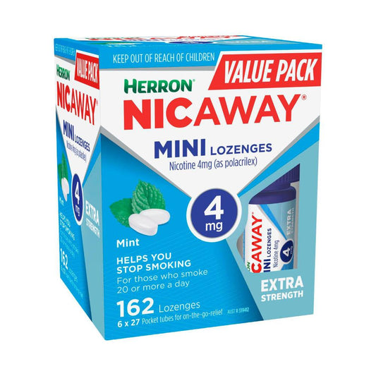 Herron Nicaway Mini Lozenges 4mg - 162 pack