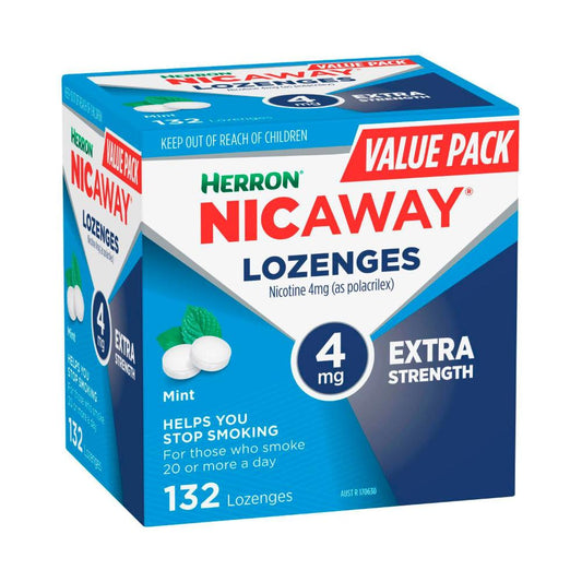 Herron Nicaway Lozenges 4mg - 132 pack