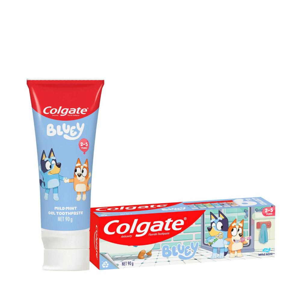 Colgate Kids Toothpaste Bluey Mild Mint Gel - 90g