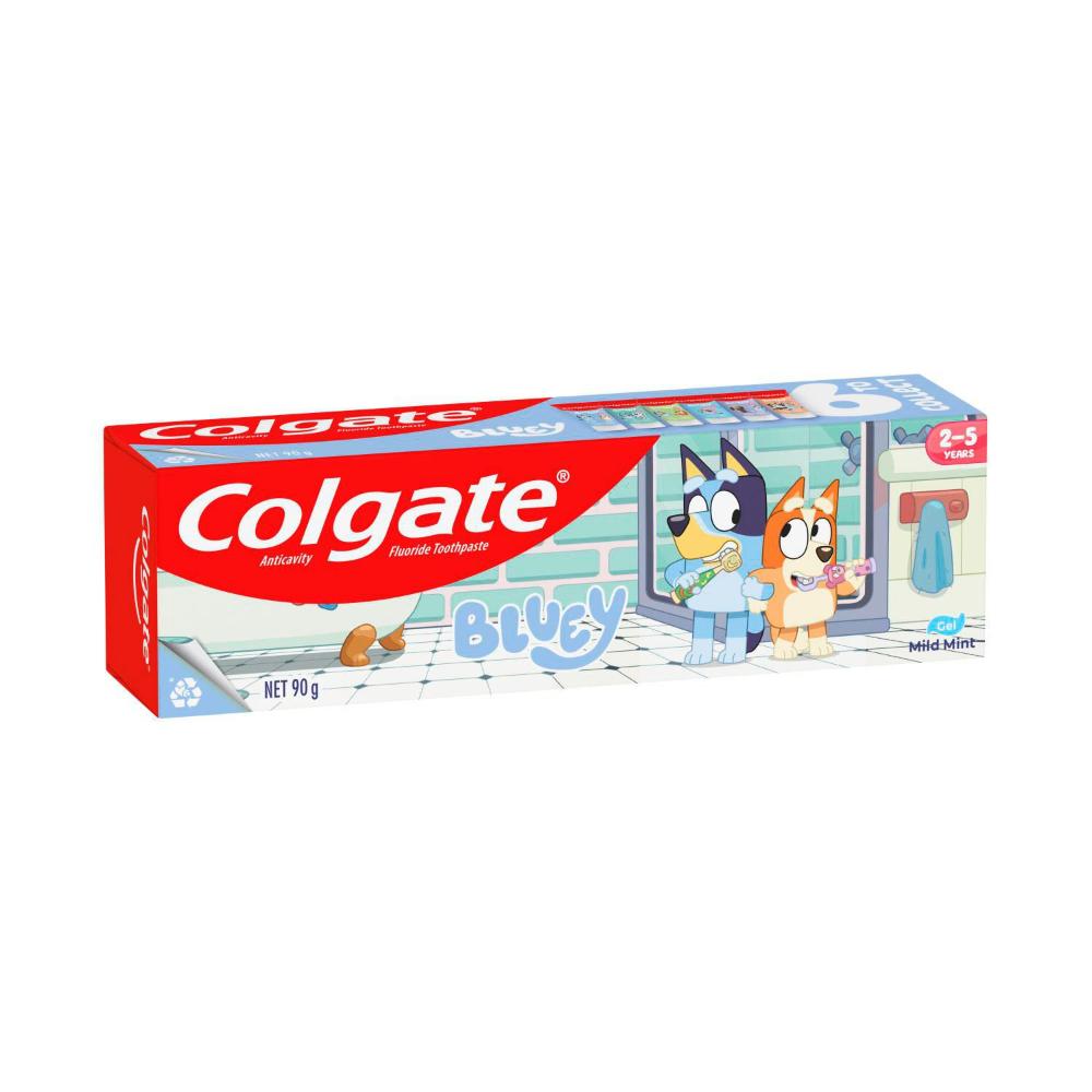 Colgate Kids Toothpaste Bluey Mild Mint Gel - 90g