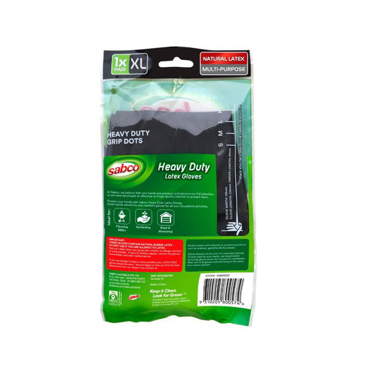 Sabco Heavy Duty Gloves Extra-large - 1 pack