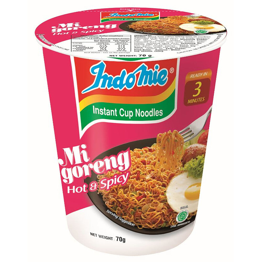 Indomie Noodle Cup Hot & Spicy - 70g