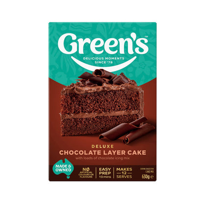 Green's Deluxe Chocolate Layer Cake Mix - 630g