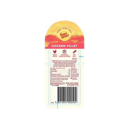 Bow Wow Chicken Fillets Dog Treat - 1 pack