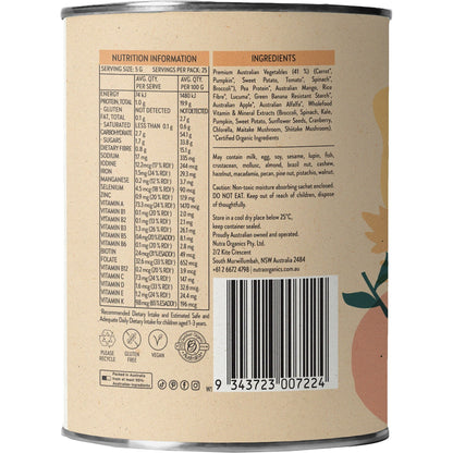 Nutra Naturals Veggie Hero Nutritious Meal Booster 125g