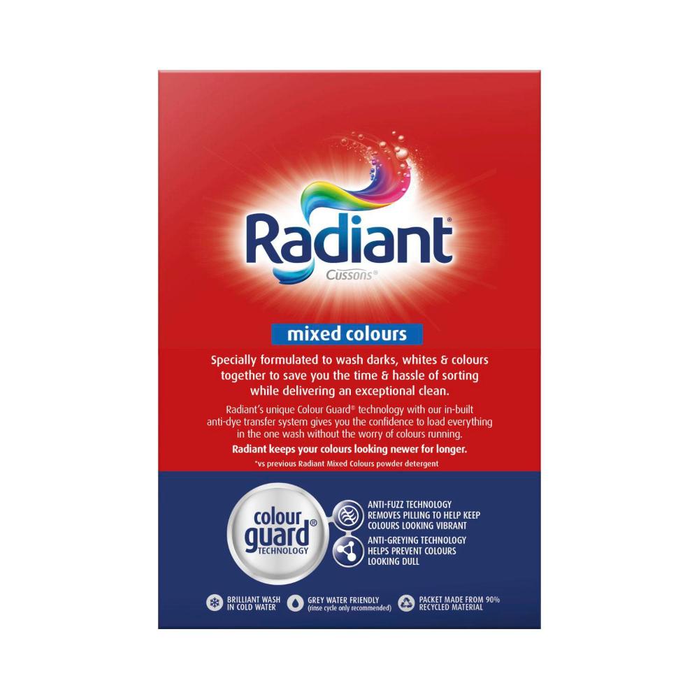 Radiant Laundry Powder All-in-one Mixed Colours - 2kg