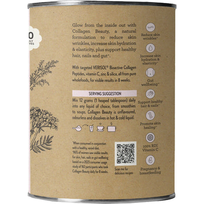 Nutra Organics Collagen Beauty Skin Hair Nails 120g