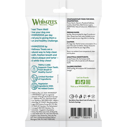Whimzees Daily Dental Dog Treats Small 2 Pack