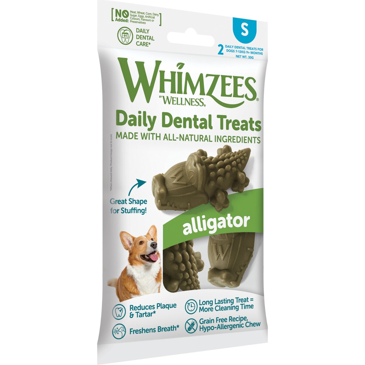 Whimzees Daily Dental Dog Treats Small 2 Pack