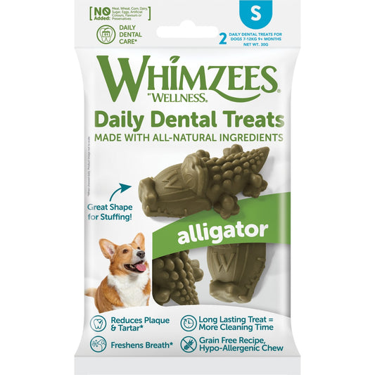 Whimzees Daily Dental Dog Treats Small 2 Pack
