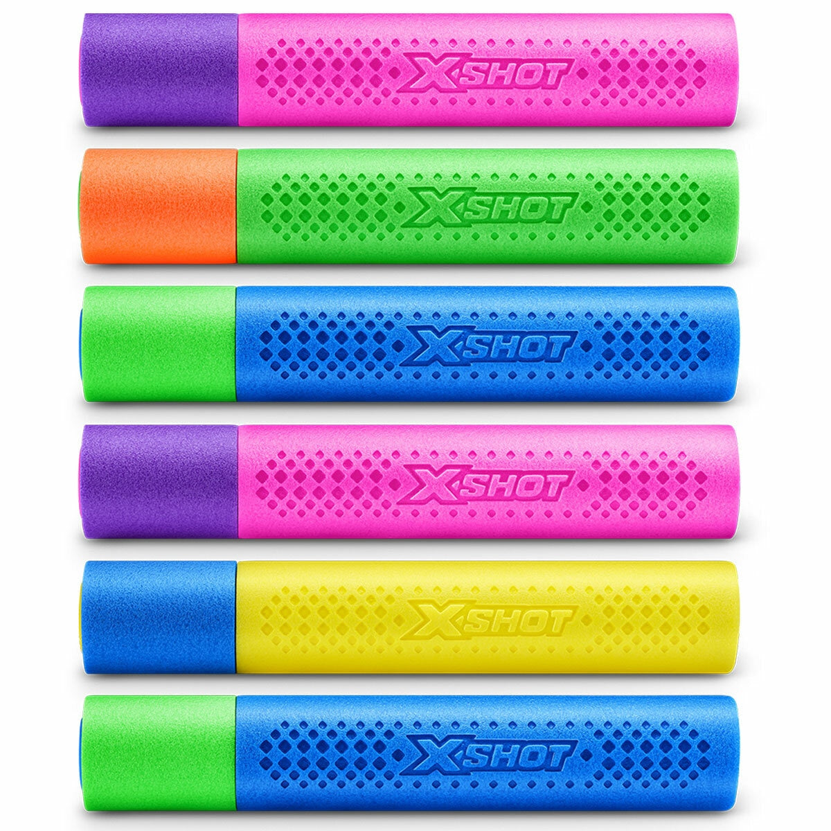 Zuru X-Shot Foam Blaster Water Blaster 6 Pack 10m