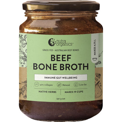 Nutra Naturals Beef Bone Broth Native Herbs 190g