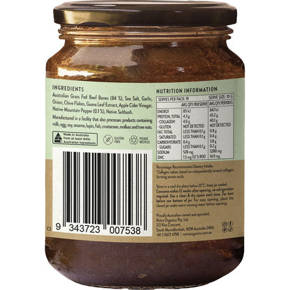 Nutra Naturals Beef Bone Broth Native Herbs 190g