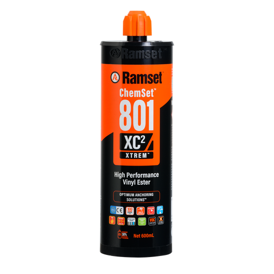 Ramset Chemset 801 Xtrem XC² Chemical Anchor 600ml