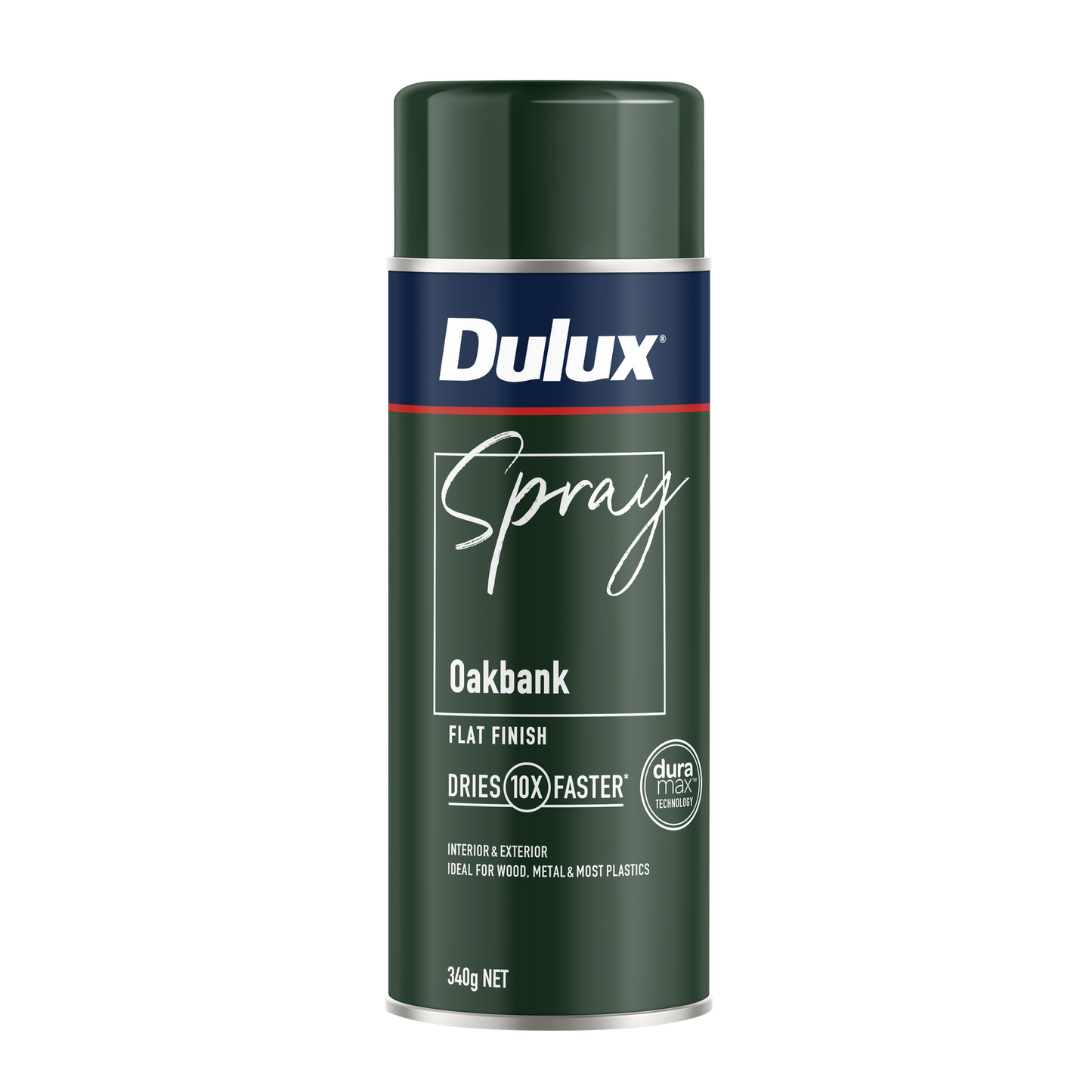 Dulux Spray Paint - 340g - Flat Oakbank