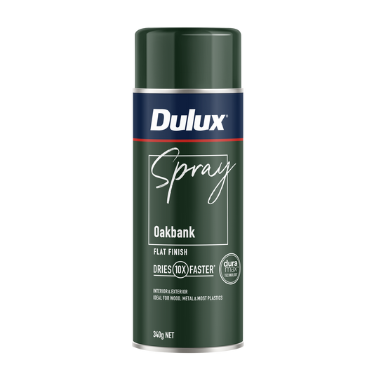 Dulux Spray Paint - 340g - Flat Oakbank