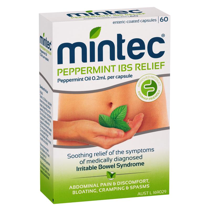 Mintec Peppermint IBS Relief - 60 Capsules