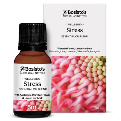 Bosisto's Native Stress Oil - 15ml Calming Essential Oil Blend