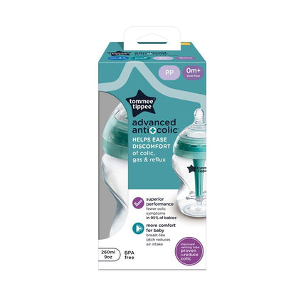 Tommee Tippee Advanced Anti Colic 260ml Bottle - Comfort for Your Baby