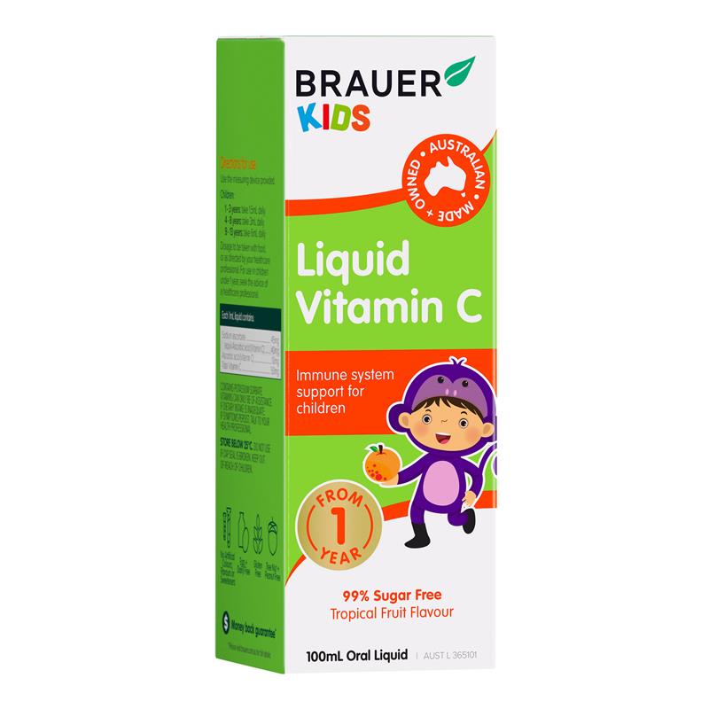 Brauer Kids Liquid Vitamin C 100ml