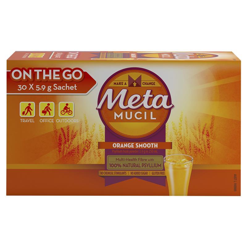 Metamucil Smooth Orange - 30 Dose