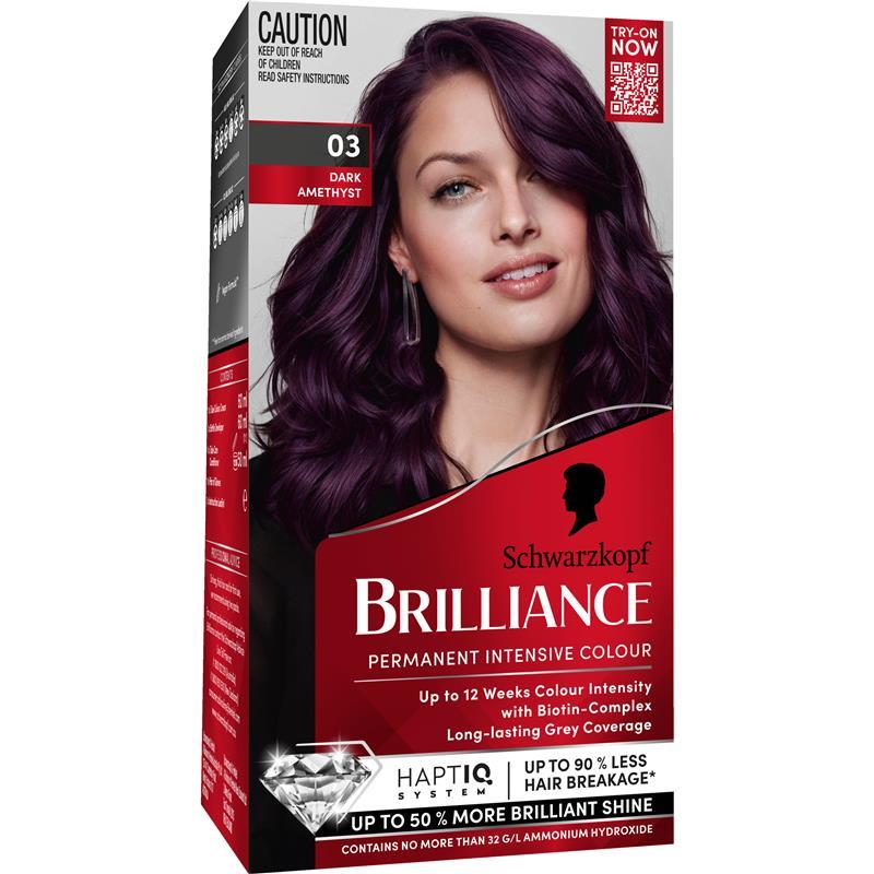 Schwarzkopf Brilliance 03 Dark Amethyst New