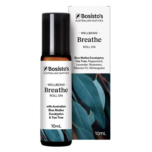 Bosisto's Native Breathe Essential Oil Roll-On 10ml