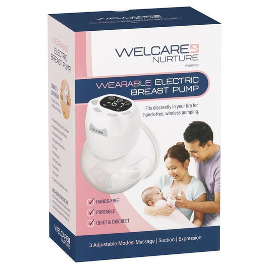 Welcare Wearable Electric Breast Pump - USB C Rechargeable & Hands-Free