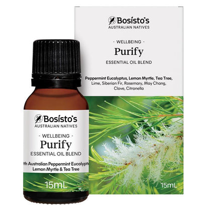 Bosisto's Native Purify Oil 15ml - Essential Oil Blend with Australian Botanicals