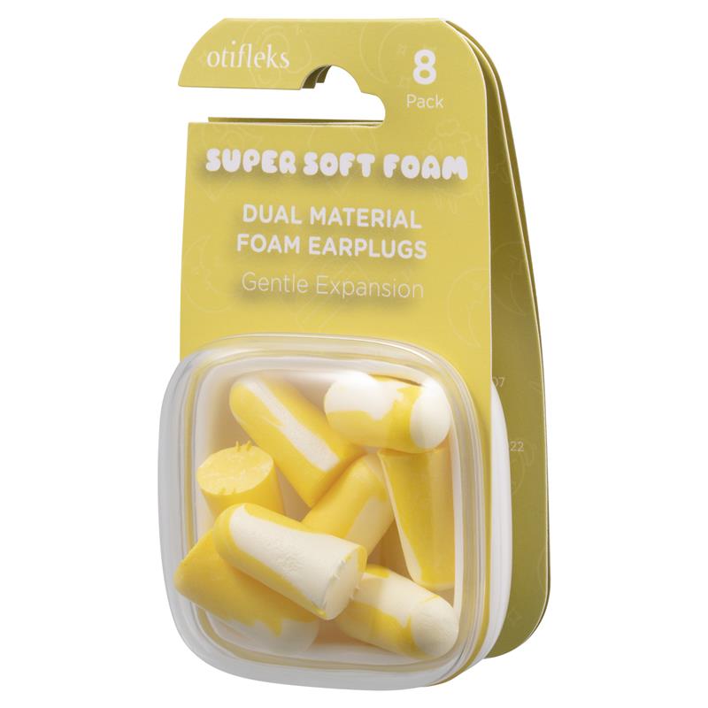 Otifleks Foam Earplugs (8 Pack)