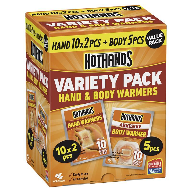 Hot Hands Variety 15 Pack Exclusive - Ultimate Warmth for Every Occasion