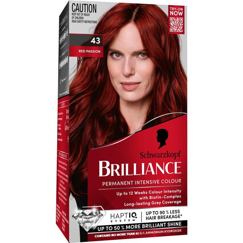 Schwarzkopf Brilliance 43 Red Passion New