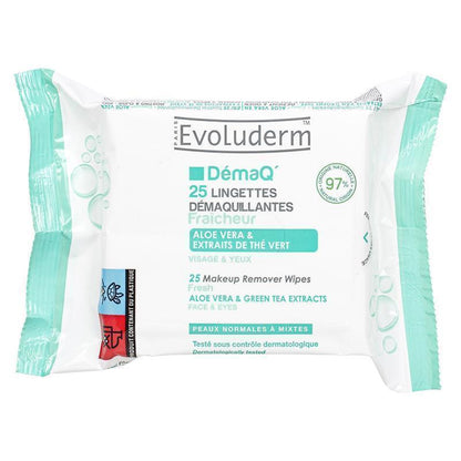 Evoluderm Demaq Fresh Cleansing Wipes 25