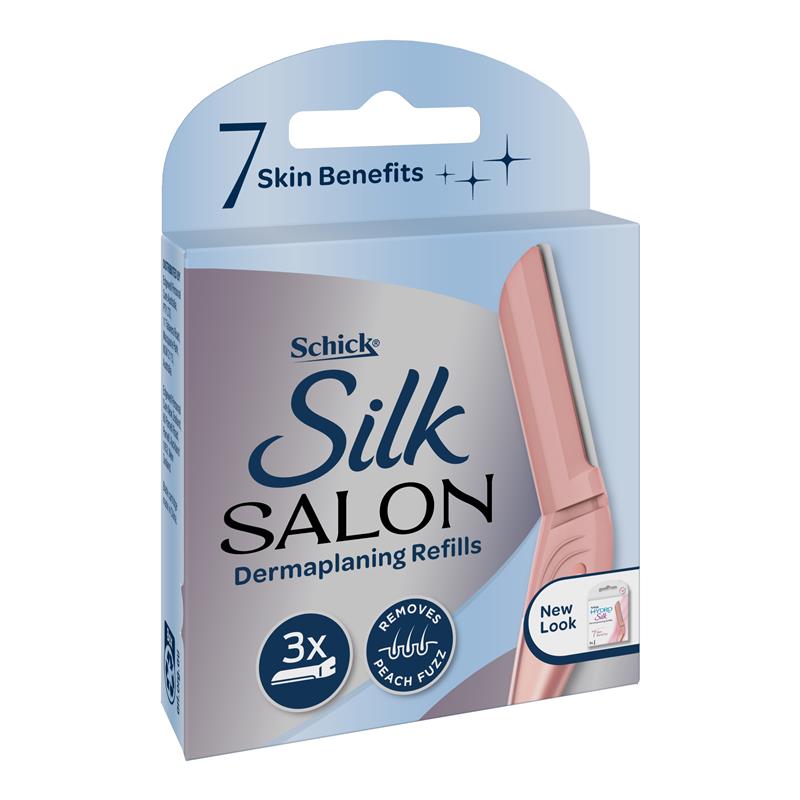 Schick Hydro Silk Dermaplaning Refill 3 Pack
