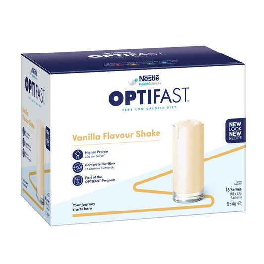 Optifast VLCD Shake - Vanilla 18 x 53g