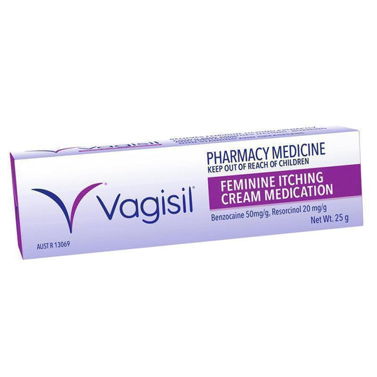 Vagisil Itching Cream for Women 25g – Relieves Vaginal Irritation
