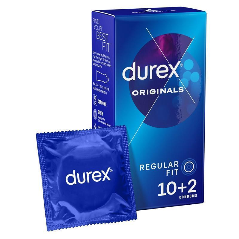 Durex Regular Condoms Original 10 Pack - Comfort & Confidence
