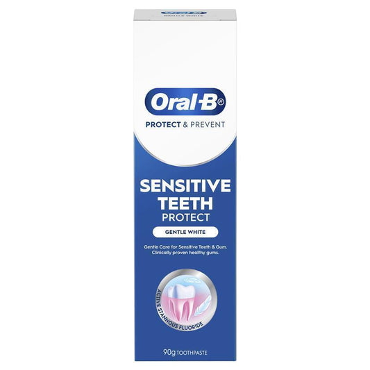 Oral B Toothpaste Sensitivity & Gum Gentle White 90g