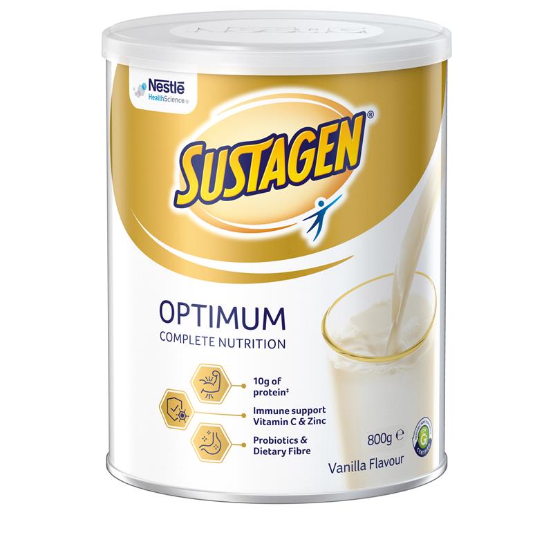 Sustagen Optimum Nutritional Supplement Powder with Probiotics 800g