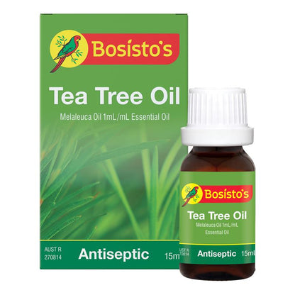 Bosisto's Tea Tree Oil - 15ml of Pure Essential Oil