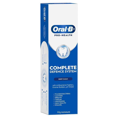 Oral-B Pro Health Advanced Deep Clean Toothpaste 110g - Mint Freshness