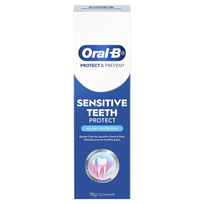 Oral-B Sensitive Teeth All Day Protection Toothpaste 90g - Mint Flavor