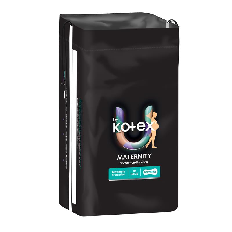 U by Kotex Maternity Pads 10 Pack