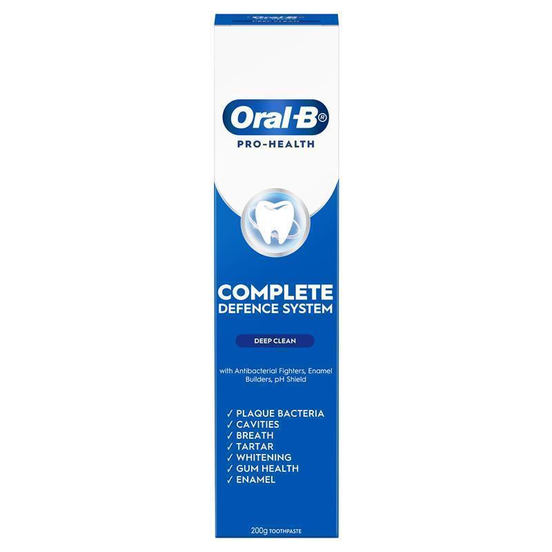 Oral-B Pro Health Deep Clean Toothpaste - Complete Defence System, 200g