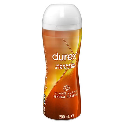 Durex Play 2 in 1 Sensual Massage Lubricant 200ml with Ylang Ylang