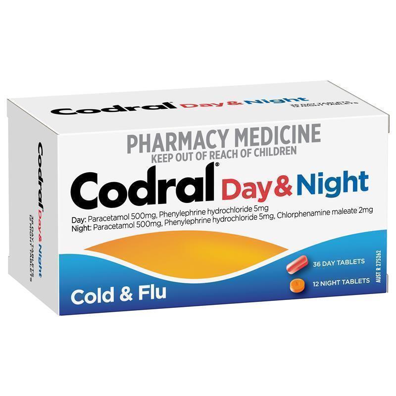 Codral PE Day & Night Tablets 48 Pack
