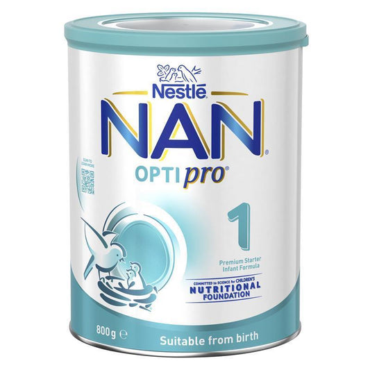 Nestle NAN OPTIPRO 1 Premium Starter Baby Infant Formula Powder - 800g